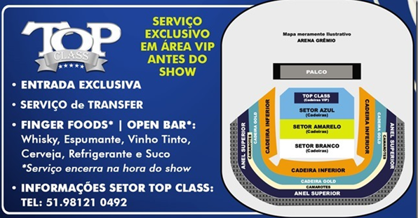SÃO PAULO X GRÊMIO - CADEIRA VIP