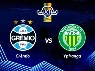 Ingressos para o setor visitante já estão disponíveis para a partida entre Grêmio x Ypiranga, no dia 25 de março