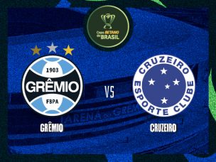 Copa do Brasil: Vendas para Grêmio x Cruzeiro começam nesta sexta-feira