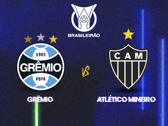 Atlético Mineiro - MG 2 x 1 Grêmio - RS - Campeonato Brasileiro de