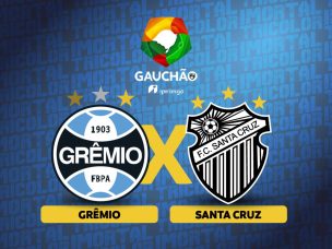 Iniciam nesta quarta-feira (14) as vendas para Grêmio x Santa Cruz