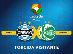 Ingressos para o setor visitante, para Final do Gauchão Ipiranga entre Grêmio x Juventude, no dia 06 de abril, estarão disponíveis nesta quarta-feira