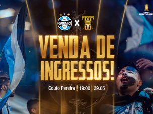 Jogo da retomada: ingressos para Grêmio x The Strongest/BOL
