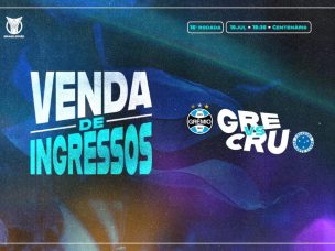 Ingressos com preços promocionais para Grêmio x Cruzeiro em Caxias do Sul