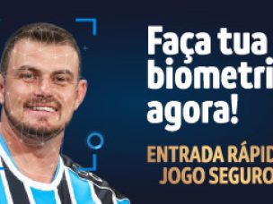 Arena do Grêmio adota reconhecimento facial para acesso ao estádio