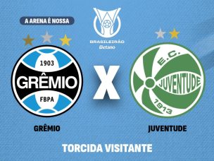 Ingressos para os torcedores do Juventude estarão disponíveis nesta quarta-feira, 22