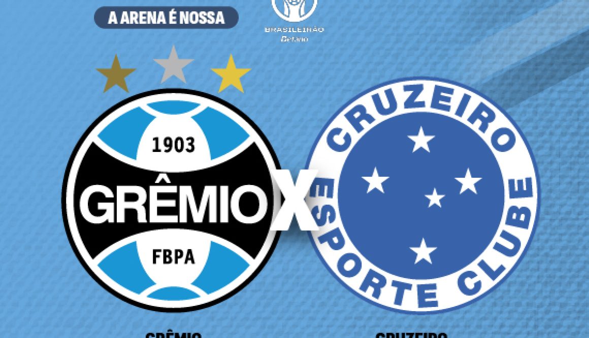 Grêmio enfrenta o Cruzeiro nesta quarta-feira (5) na Arena